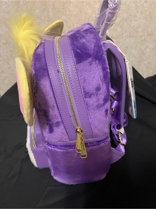 Loungefly Furby Purple Yellow Pink Plush Mini Backpack main image 7